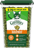 Greenies Cat Treats, Feline Veterinarian-Recommended Adult Natural Dental Cat by GREENIES