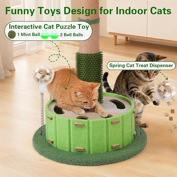 40" Tall Cat Scratching Post, Scratching Posts - Image 2