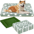 VitalCozy 4 Pcs Dog Crate Pads, Ultra Soft Warm Washable Anti-Slip Kennel Bed by VitalCozy