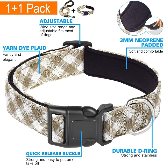 Reflective Dog Collar Padded - Image 3