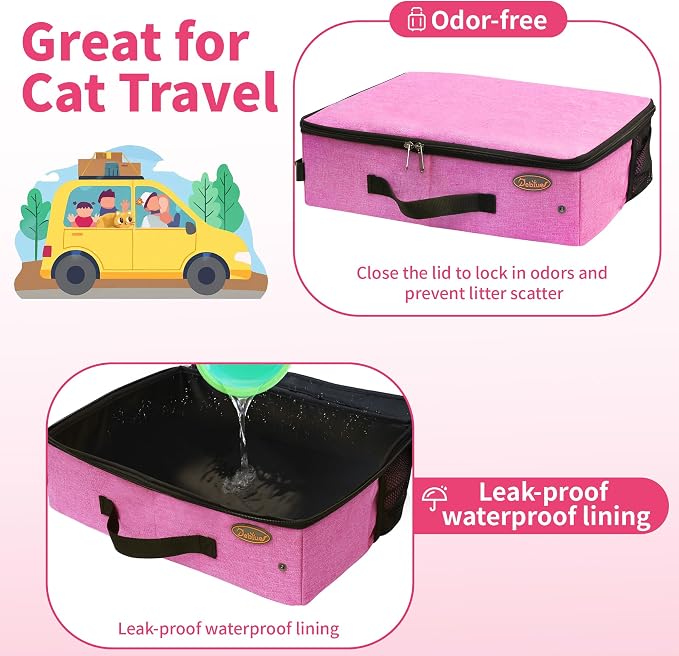 Deblue Portable Traveling Cat Litter Box - Image 2