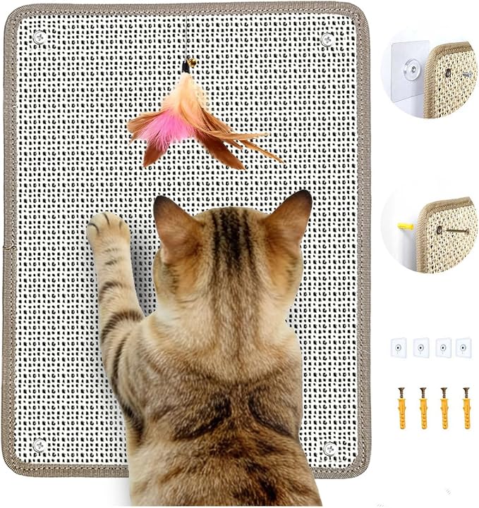 Cat Nail File Scratcher & Scratching Pad by Deapher