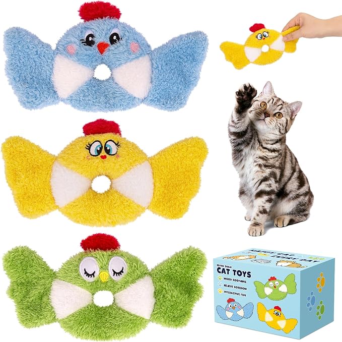 Retro Shaw Cat Toys, Bird Cat Toy by RetroShaw