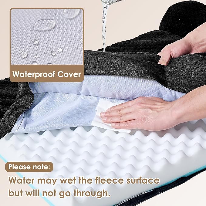 EHEYCIGA XL Dog Bed Memory Foam - Image 3