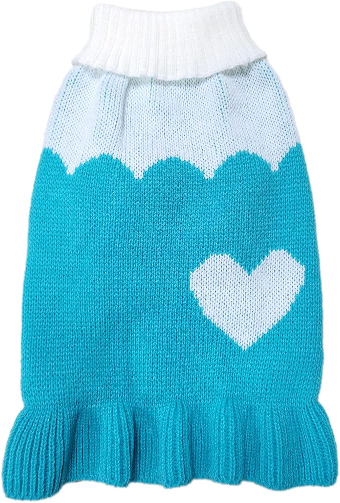CHBORCHICEN Pet Dog Sweaters Classic Knitwear Turtleneck Winter Warm Puppy - Image 5