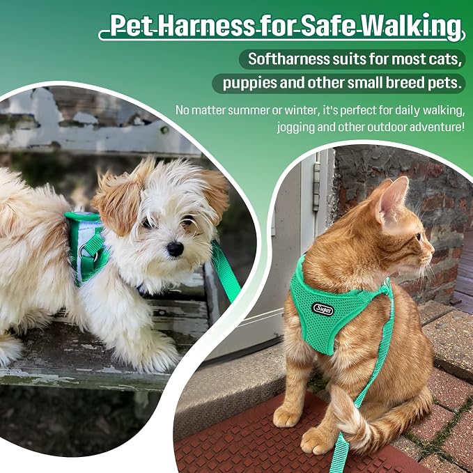 Supet Cat Harness and Leash Set - Image 4