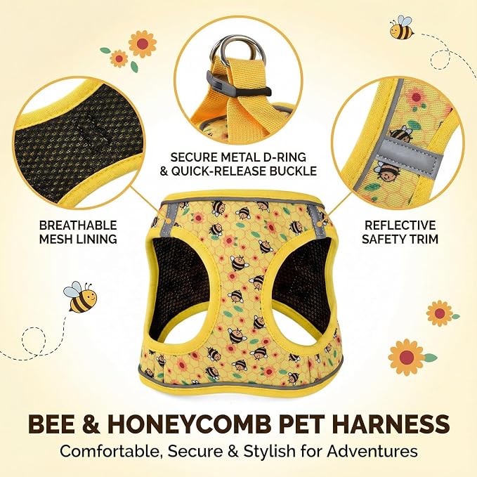 Step in Dog Harness and Leash Set, Reflective Adjustable No Pull Dog Harness - Image 2