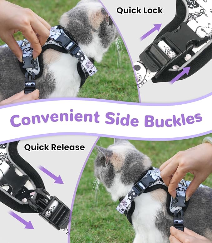 Halypet Cat Harness and Leash Set - Image 5