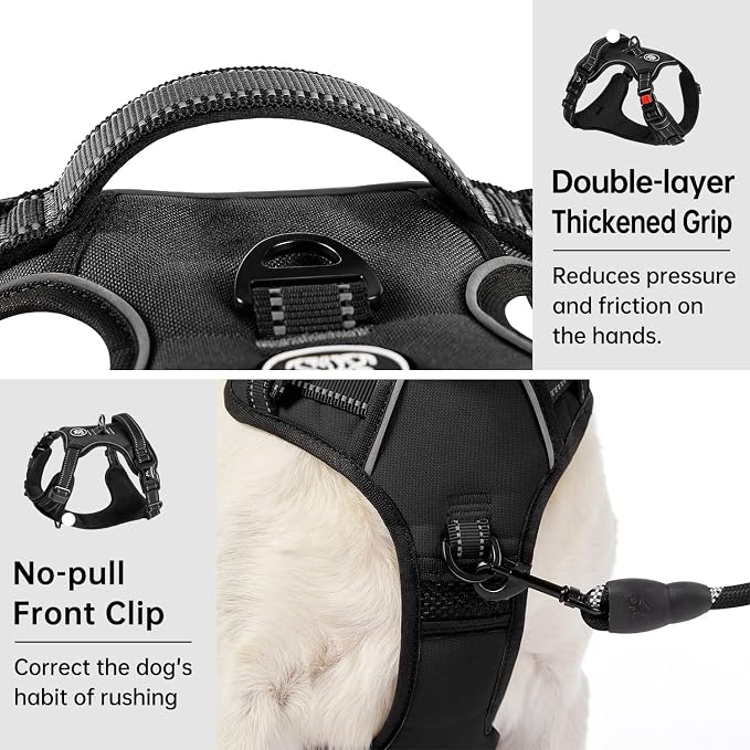 IVY&LANE No Pull Dog Harness for Medium Dogs, Dog Vest Harness - Image 5