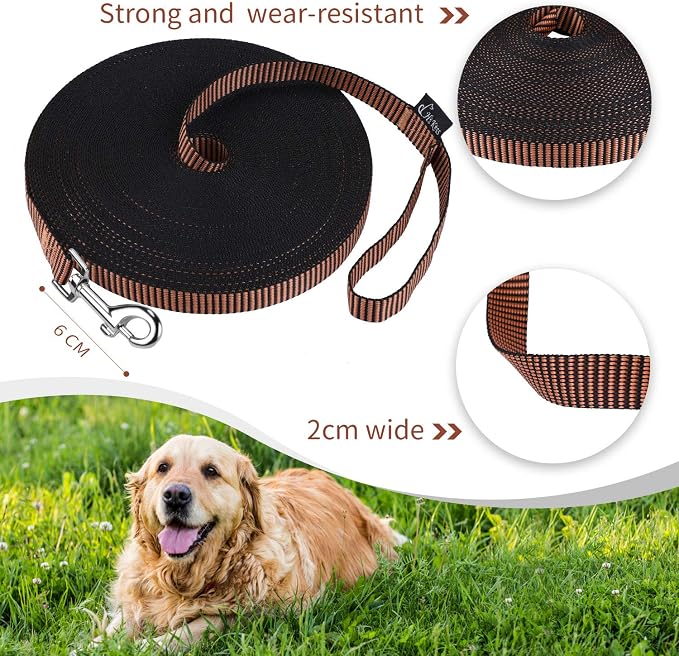 Hi Kiss Dog/Puppy Obedience Recall Training Agility Lead - 15ft 20ft 30ft 50ft - Image 5