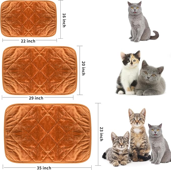 NAMOTEK Self-Warming Cat Bed Indoor/Outdoor Super Soft Self Heating Pet Mat - Image 7