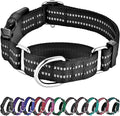 Hikiko Martingale Collar for Dogs Reflective Nylon Puppy Dog Collar by Hikiko