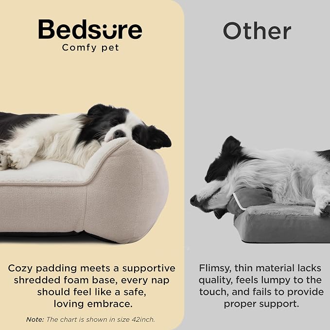 Bedsure SupportMax™ Orthopedic Dog Beds Large Sized Dog - Image 3