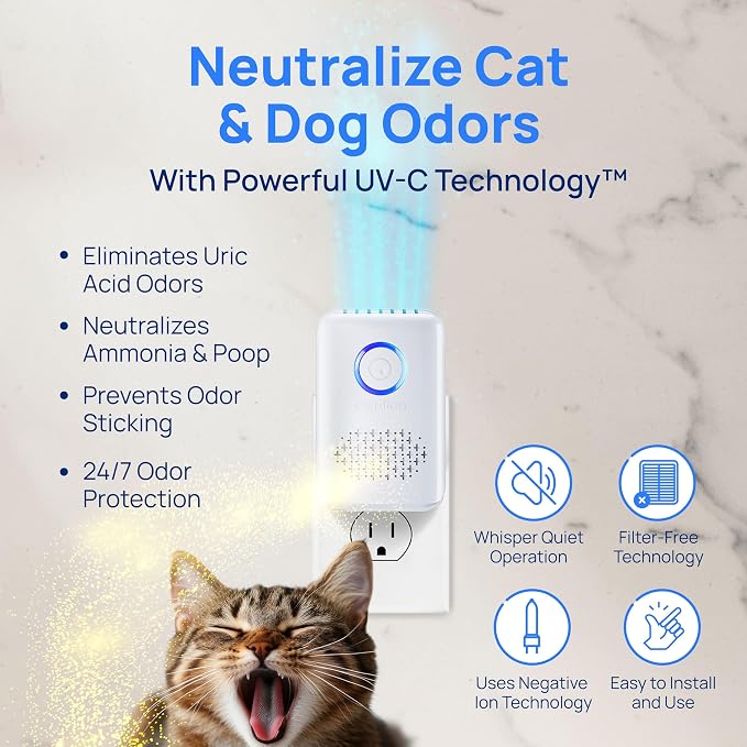 Clarifion ODRx - UV-C Cat Odor Deodorizer & Eliminator, Removes Cat Pee Smell - Image 4