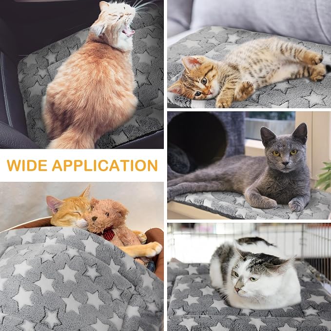 VitalCozy 4 Pcs Dog Crate Pads, Ultra Soft Warm Washable Anti-Slip Kennel Bed - Image 5