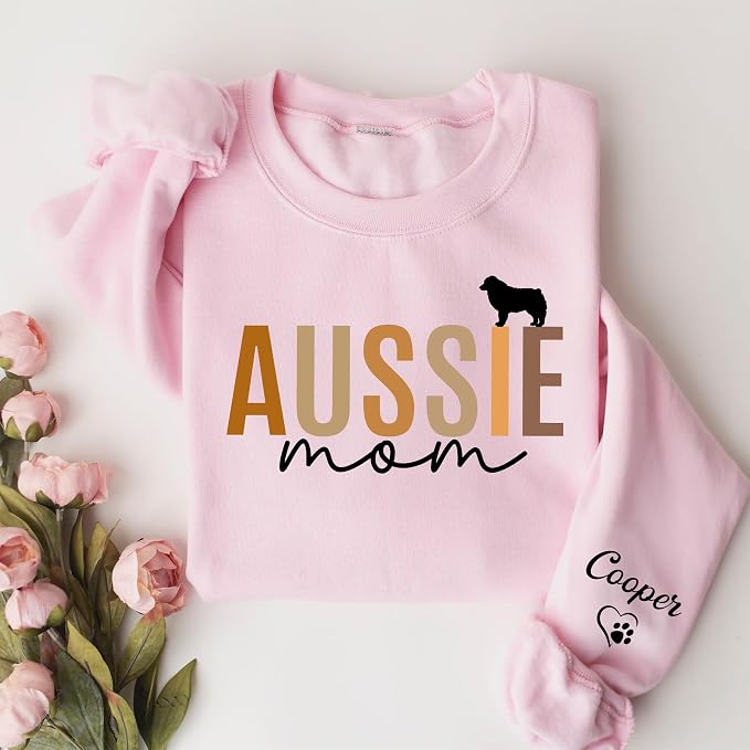 Personalized Dog Sweatshirt for Pet Lovers, Custom Name Crewneck, Cozy Gift for - Image 6