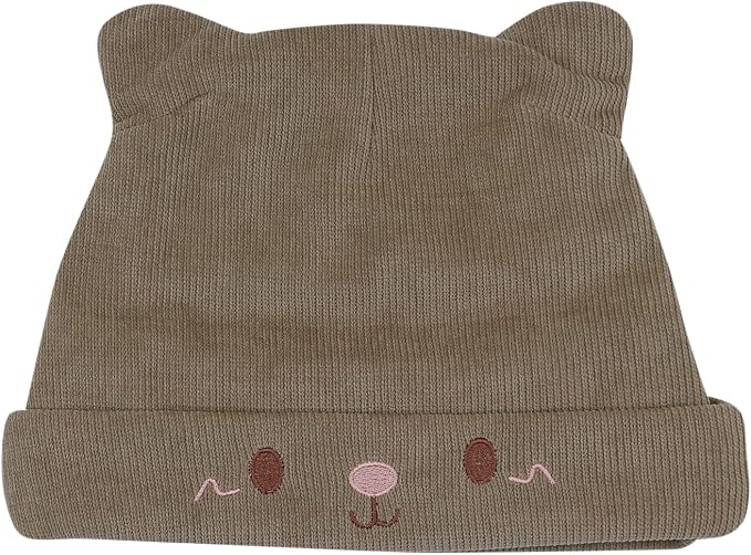 Women's Teen Girls Knitted Cat Kitty Cuffed Beanie Hat Winter Outdoor Stretchy - Image 3