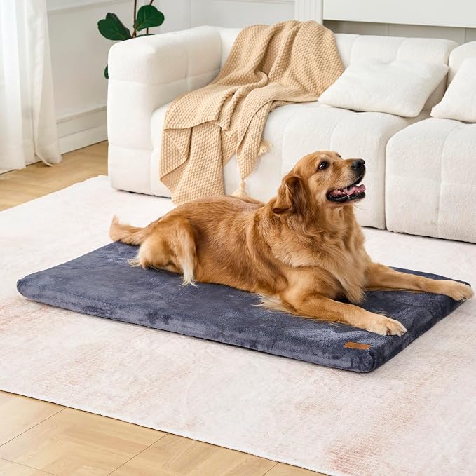 Dog Crate Pad - Extra Large Dog Beds - XXL Memory Foam Pet Bed - Image 7