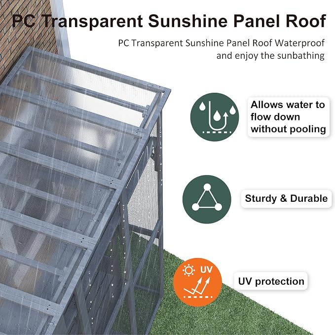 Cat Catio, Large Catio Outdoor Cat Enclosure, Window Enclosure - Image 7
