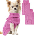 Small Dog Sweater Dog Sweaters for Small Dogs Winter Dog Clothes for Dachshund by viunimo