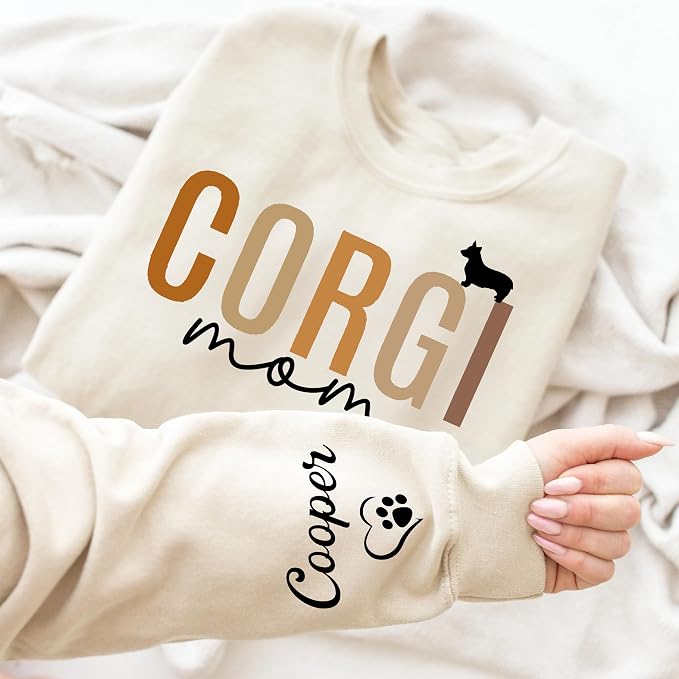 Personalized Dog Sweatshirt for Pet Lovers, Custom Name Crewneck, Cozy Gift for - Image 4
