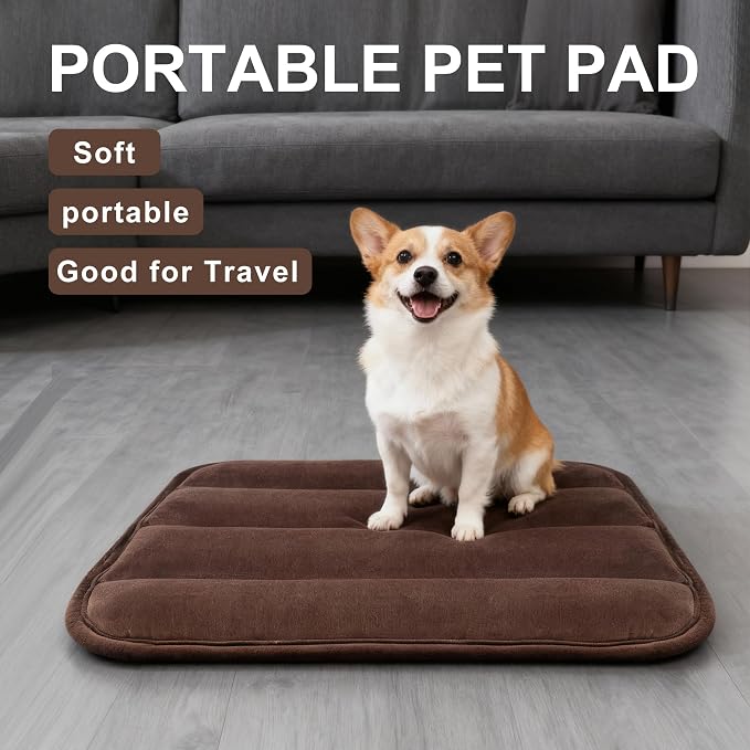 Dog Bed Mat, Reversible Dog Crate Pad - Image 2