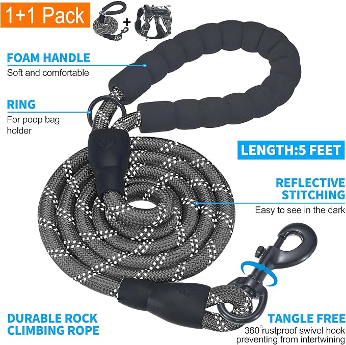 Heavy Duty Tactical Dog Harness - Image 5