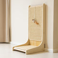 PETKARAY Sisal Cat Scratcher, Upright Cat Scratch Pad Wall Mounted, Vertical by PETKARAY
