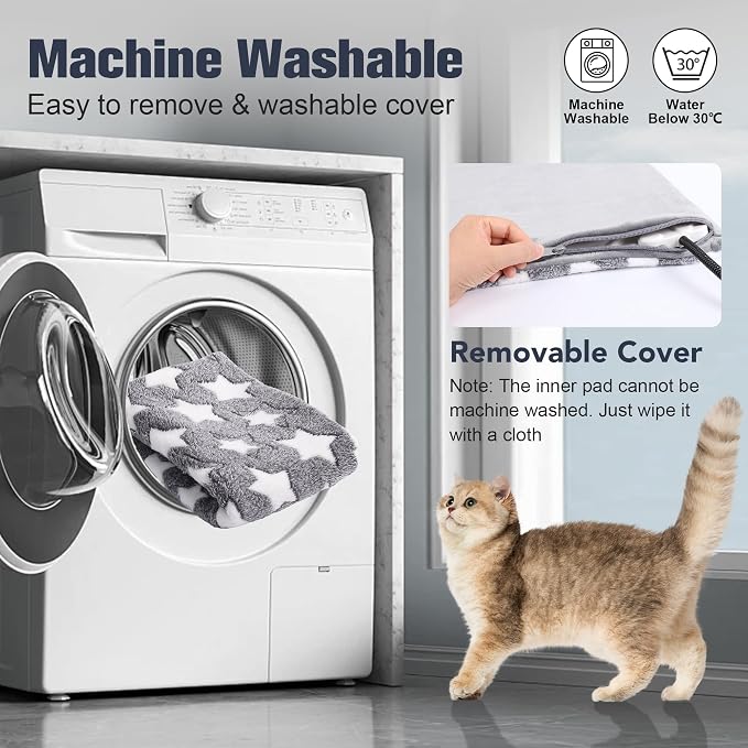 Newget Cat Heating Pad, Waterproof Pet Heating Pad - Image 6