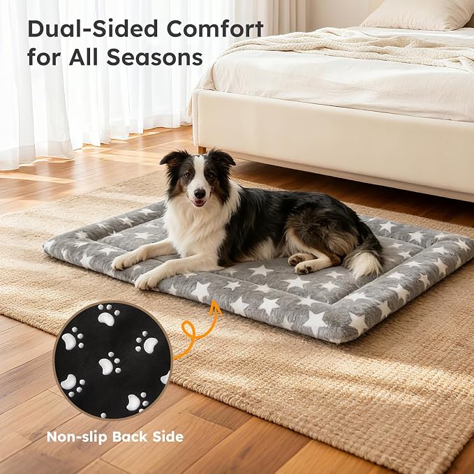 Dog Bed Mat, Dual-Sided Dog Crate Bed Mat - Image 2