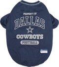 NFL Dallas Cowboys Dog T-Shirt for Pets, Size X-Large. Officially Licensed Pet by PETSFIRST