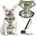 PUPTECK Soft Mesh Dog Harness and Leash Set Pet Puppy Cat Comfort Padded Vest by PUPTECK