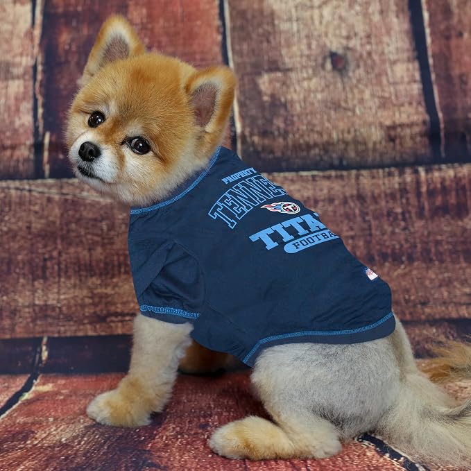 NFL Tennessee Titans Dog T-shirt X-Small. - Image 2