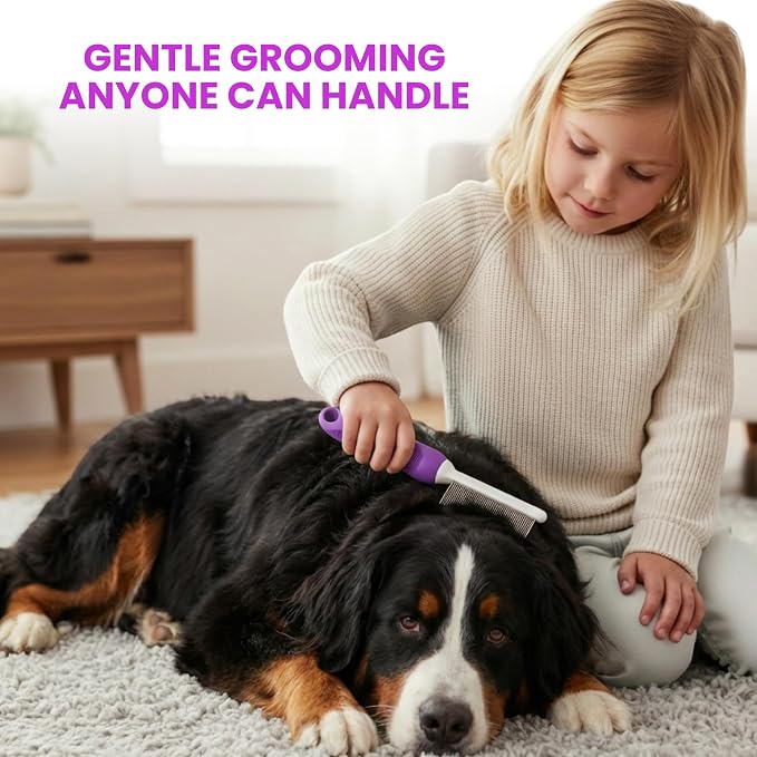 Poodle Pet Detangling Pet Comb - Image 7