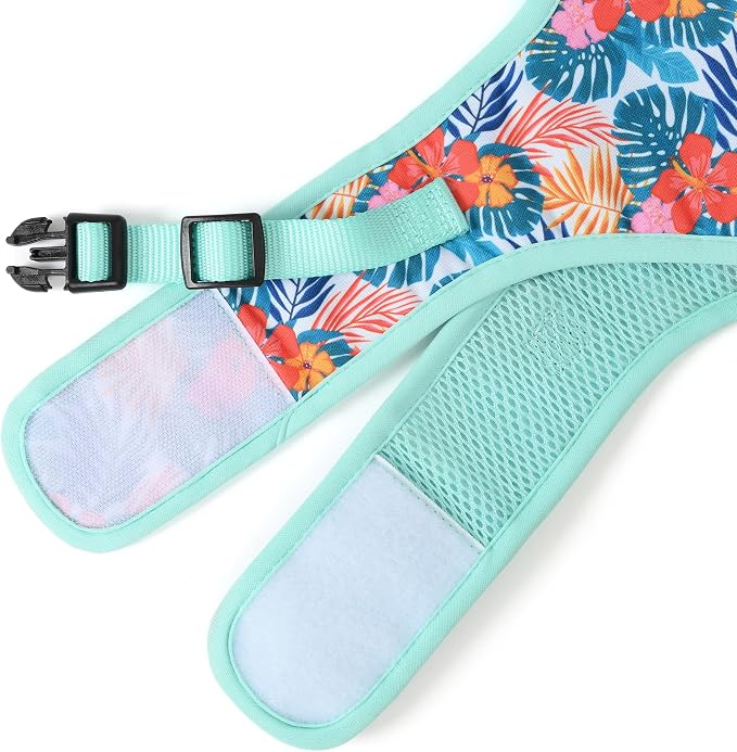 Mile High Life Dog Harness, Air Mesh Floral Vest Harness - Image 6