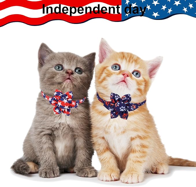ADOGGYGO American Flag Cat Collars - Image 3