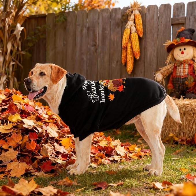 EXPAWLORER Fall Dog Hoodie-Soft and Warm Dog Sweaters, Pet Clothes Autumn - Image 8