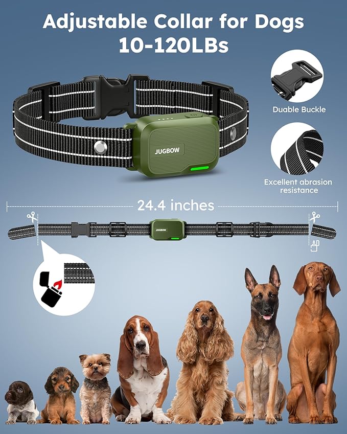 Jugbow Dog Shock Collar 2 Dogs - 4200FT Dog Training Collar - Image 5