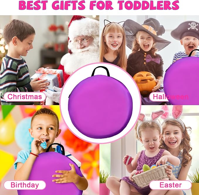 Kids Play Tunnel for Toddlers 1-3, Baby Crawling Toys for 1 2 3 4 Year Old Girl - Image 7