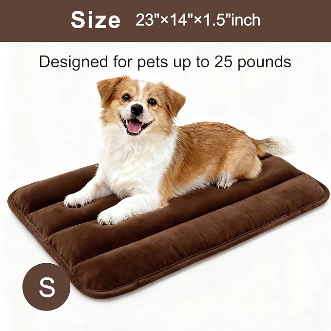 Dog Bed Mat, Reversible Dog Crate Pad - Image 3