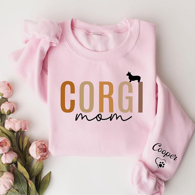 Personalized Dog Sweatshirt for Pet Lovers, Custom Name Crewneck, Cozy Gift for - Image 6