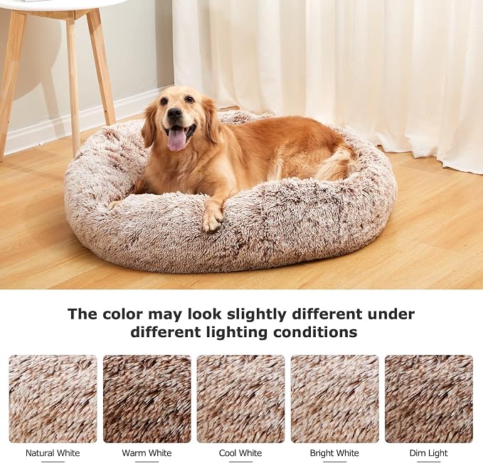 Bedfolks Calming Donut Dog Bed - Image 8