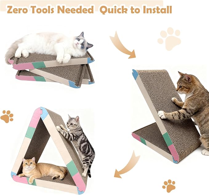 Triangle Cat Scratcher Pad - Image 3