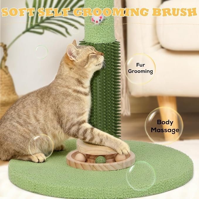 Cat Scratching Post, 37.5'' Tall Sisal Cat Tree Scratching Post - Image 5