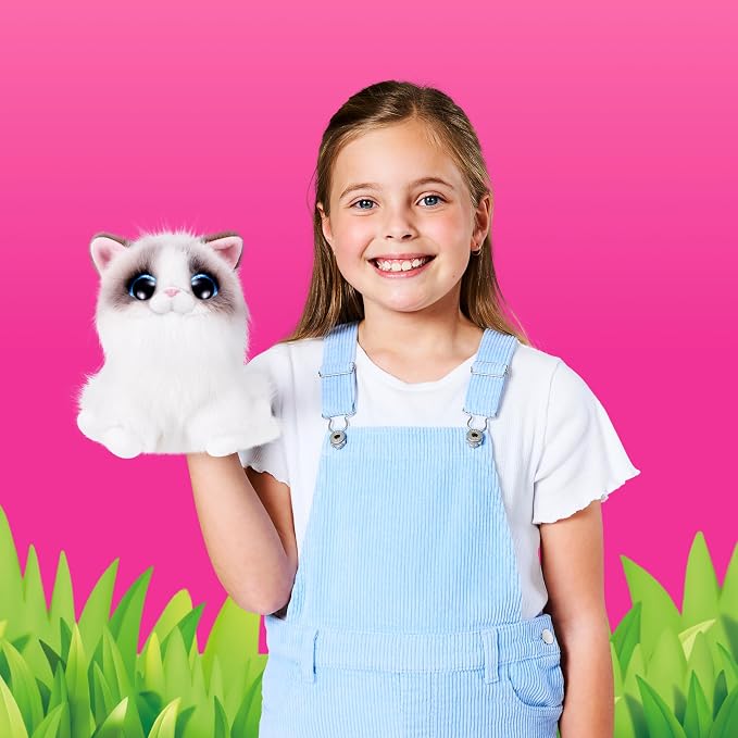 Pets Alive Smitten Kittens Series 2 by ZURU – Interactive Plush Cat Toy - Image 6