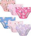 Girls and Toddlers 100% Cotton Underwear Tagless Soft Panties Size 2-3T by JAHSIYI