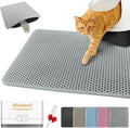 Waterproof Cat Litter Mat, Double Layer EVA, Odor-Free Large Grid, Urine Proof by BLISSSTORM