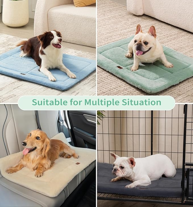 MADE 4 PETS Dog Crate Pad Bed for Medium Large Dogs, Washable & Reversible - Image 4