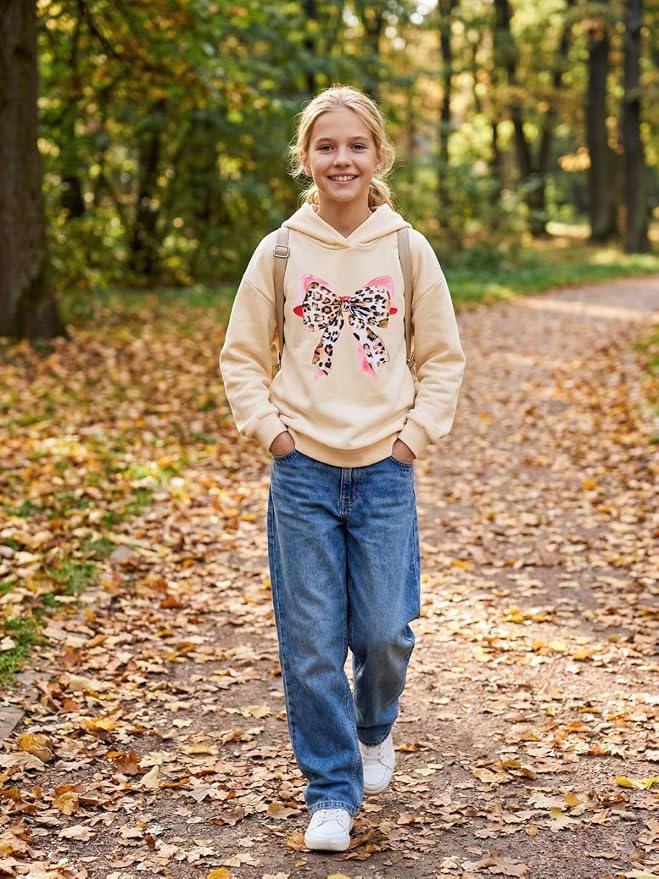 WELAKEN Sweatshirts for Girls Toddler & Kids II Little Girl's Pullover Tops - Image 4