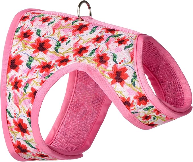 Mile High Life Dog Harness, Air Mesh Floral Vest Harness by MileHighLife